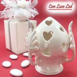 Bomboniere ceramica porcellana matrimonio comunione nascita cresima  battesimo nozze laurea anniversario (12) - Doni Bomboniere