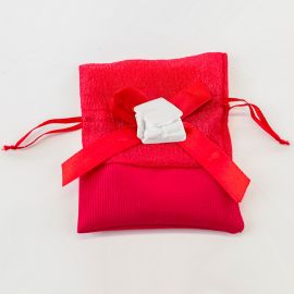 30pz Bomboniere Laurea Portaconfetti Ciondoli Laurea Tocca Laurea Festa  Bomboniere con Ciondolo a Forma di Cappello di Laurea e Rosso Tulle Organza  Sacchetti Iuta Rossa per Regalo e Decorazione Laurea : 