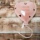 LAMPADA LED CUORE BALLOON ROSA: BOMBONIERA O IDEA REGALO BATTESIMO, NASCITA