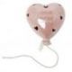 LAMPADA LED CUORE BALLOON ROSA: BOMBONIERA O IDEA REGALO BATTESIMO, NASCITA