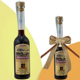 BOTTIGLIE DI LIQUORE MIGNON AMARO AMARISCHIA: BOMBONIERE ELEGANTI PER MATRIMONI E CERIMONIE