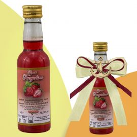 LIQUORE MIGNON FRAGOLINO PER BOMBONIERE ELEGANTI