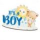 SCRITTA DA APPOGGIO IT'S A BOY BABYSHOWER MASCHIETTO