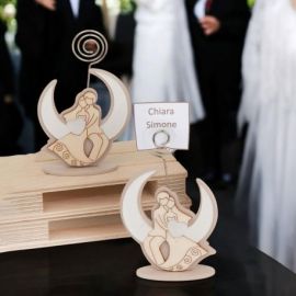 MEMOCLIP SPOSI SULLA LUNA IDEA REGALO MATRIMONIO