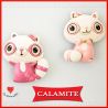 CALAMITE SOLIDALI CUOREMATTO LINEA POLDINA ANIMALETTI ROSA