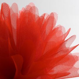 Sacchetto portaconfetti rosso tulle e rete con tirante - Mobilia Store Home  & Favours